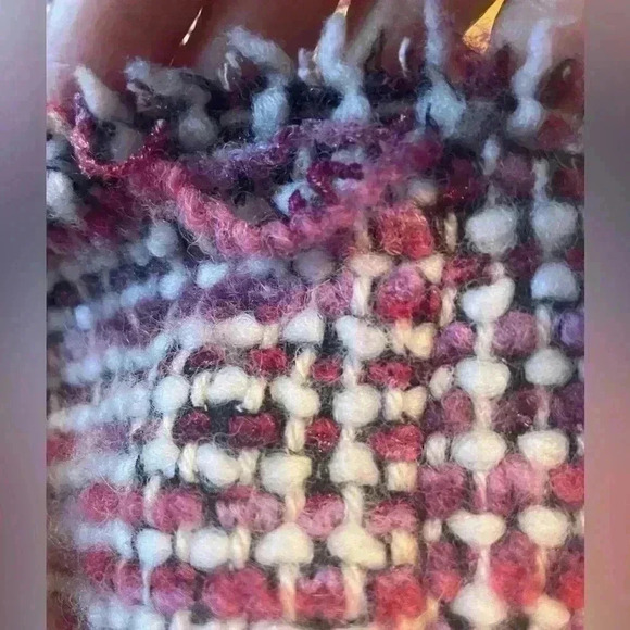 NEW Isabel Marant Penia Tweed Pink Black Blazer Jacket Size 34 French US 2 - Picture 10 of 16